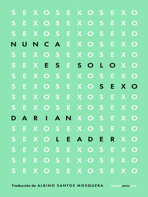 cover image of Nunca es solo sexo